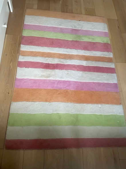 Photo of free Striped rug (Stanmore, HA7) #1