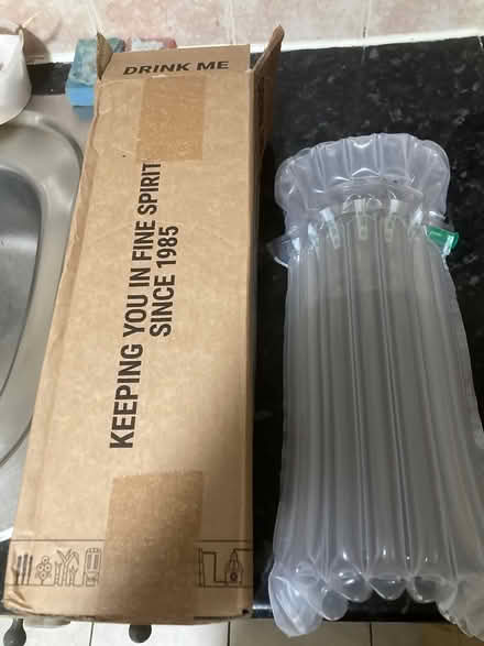 Photo of free Packaging for a glass bottle (HA9) #1