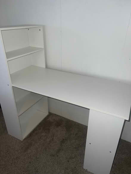 Photo of free Desk with shelves (North Seattle) #1