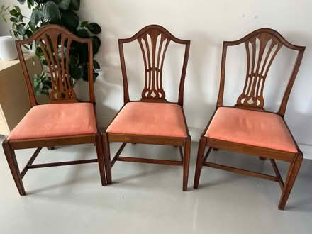 Photo of free 3 Antique Dining Chairs (Nr. St Ann’s Well BN3) #1