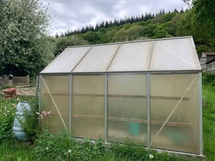 Photo of free 6ft x 8ft Polycarbonate Greenhouse (Pipe Aston SY8) #1