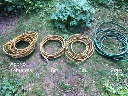Photo of free Hosepipe - several lengths - 14, 6, 5 & 9 metres approx (Lambridge) #1