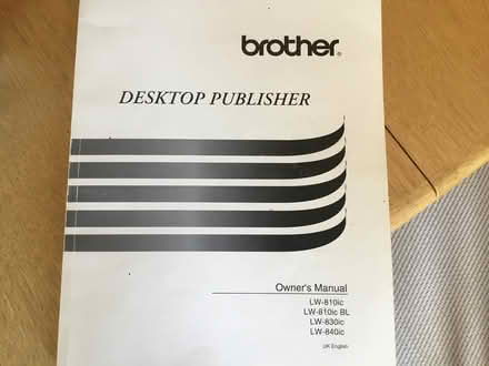 Photo of free Vintage Brother Desktop Publisher (Tring HP23) #2