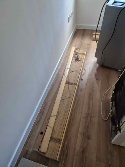 Photo of free Wooden window blinds (GU22) #1