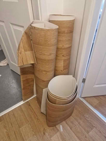 Photo of free Vinyl flooring (Loughborough LE11) #1