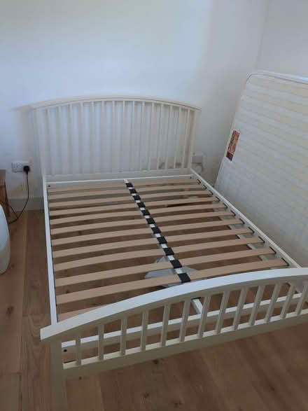 Photo of free Metal double bed base (Nether Skyborry LD7) #1