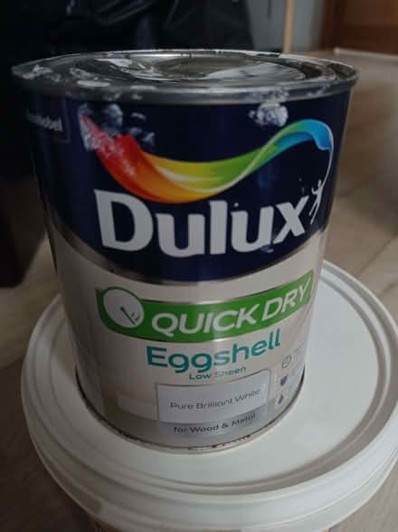 Photo of free White emulsion paint, matt varnish, white eggshell, paint re (Chippenham SN15) #1