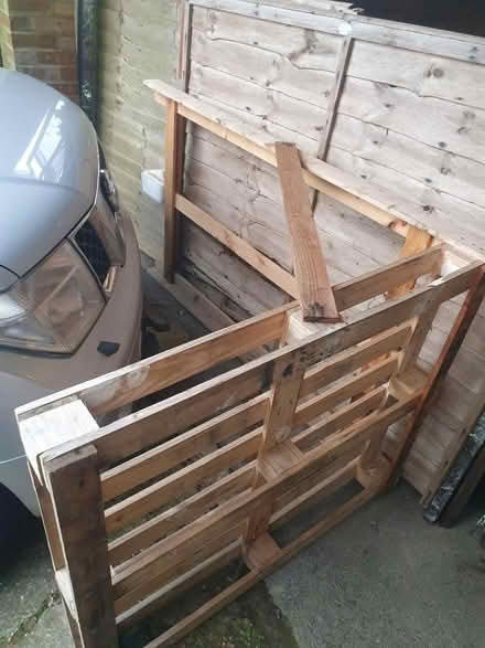 Photo of free Large pallets 2 (Lovedean PO8) #2