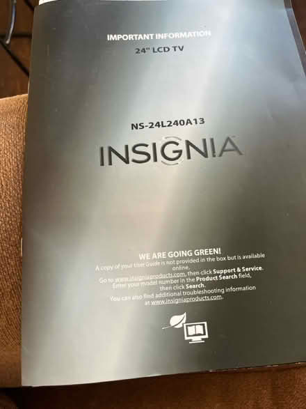 Photo of free 24” insignia LCD TV (Alameda) #3