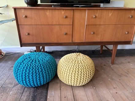 Photo of free 2 x Foot Rests / Pouffe (RG31 6RL) #1