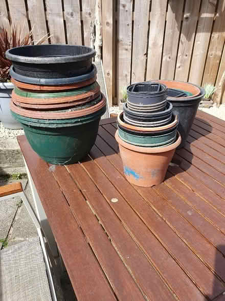 Photo of free Plant pots (North Seaton NE63) #1