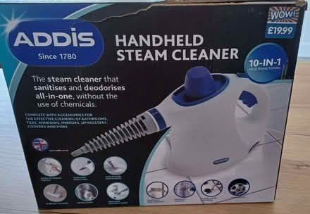 Photo of free Addis handheld steam cleaner (Hough CW2) #3