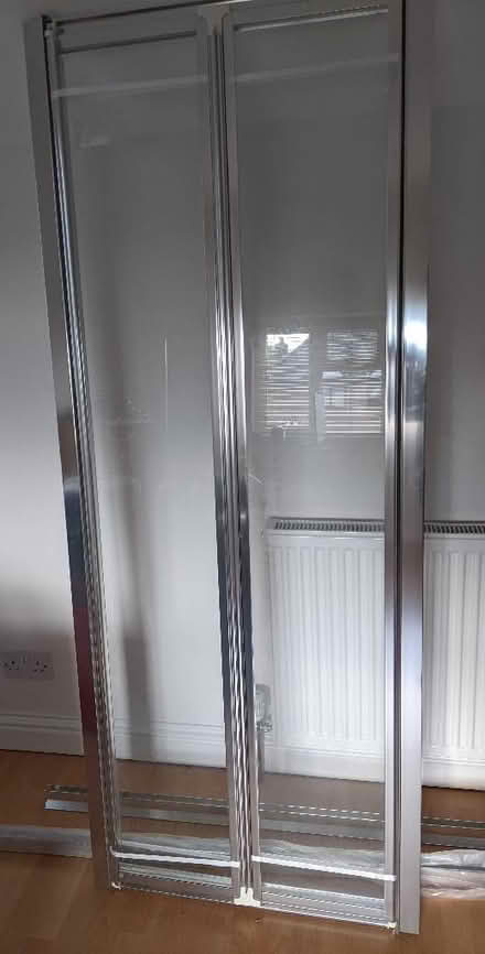 Photo of free 800mm bifold shower door. (Willen MK15) #1