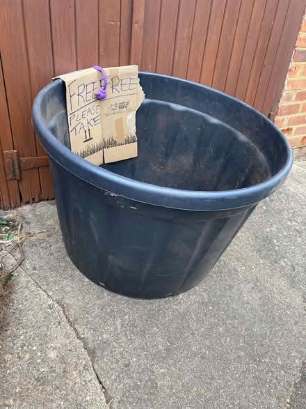Photo of free Plastic pot container (North Watford) #2