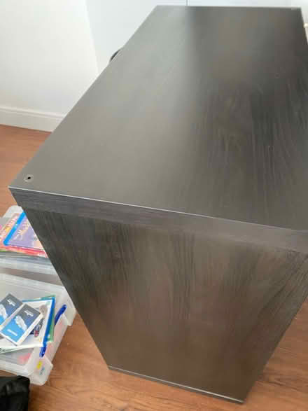 Photo of free IKEA black kallax Shelving Unit (Clapton E5) #3