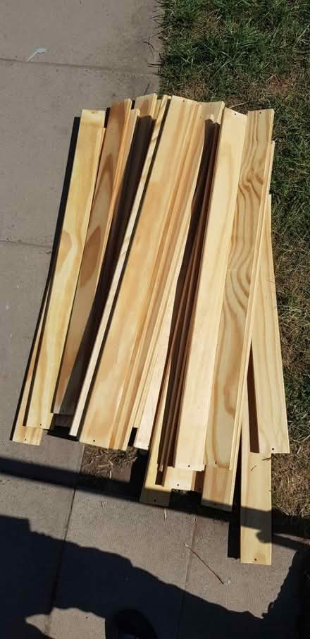 Photo of free Wooden slats (Northfield B31) #1