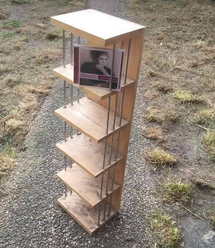 Photo of free Wooden CD Stand (5-tier) (Olton B92) #1