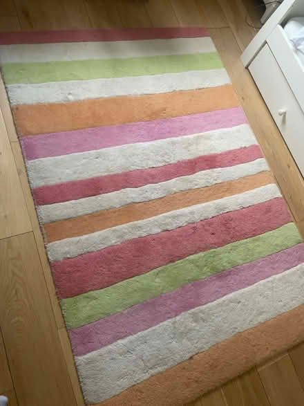 Photo of free Striped rug (Stanmore, HA7) #2
