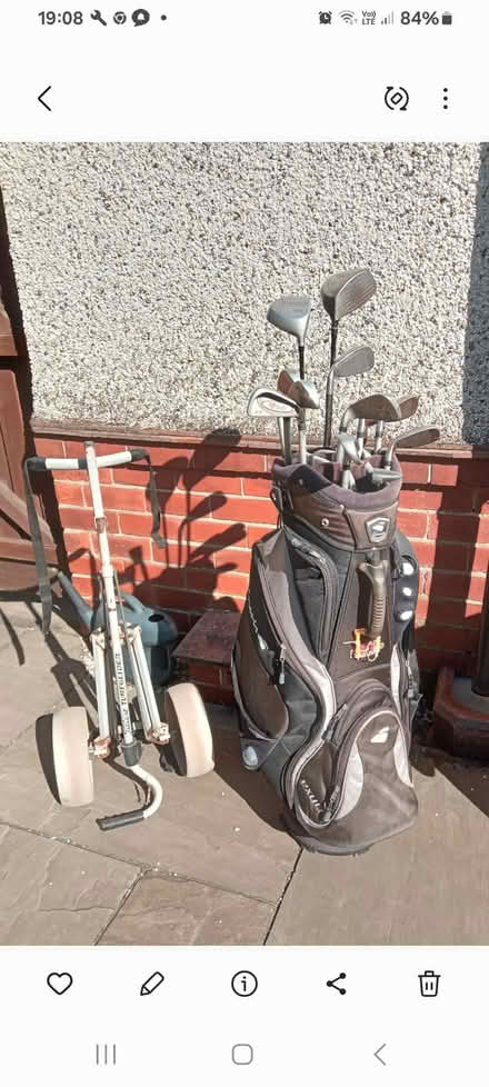 Photo of free Golf clubs, trolley, golf balls (S10 crosspool) #2