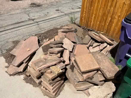 Photo of free Flagstone and rock / sand (W Wash park) #1