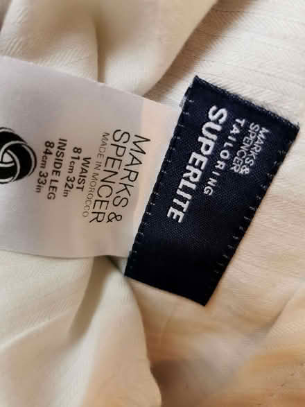 Photo of free M&S Superlite suit and 2x trousers - slight blemish inside (Lloyd Park CR0) #3