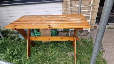 Photo of free Wooden kitchen table (Lewisham SE13) #1