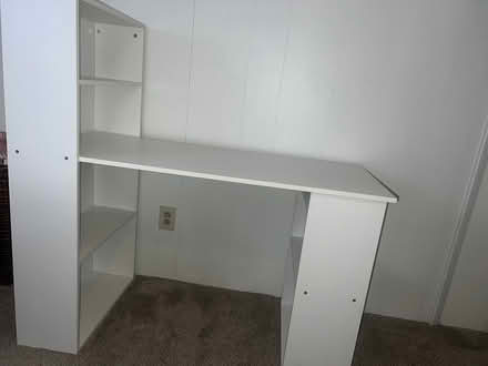 Photo of free Desk with shelves (North Seattle) #3