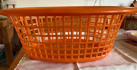 Photo of free Plastic laundry basket (Wantage OX12) #1
