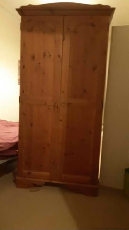 Photo of free Real wood double wardrobe (SE18) #1