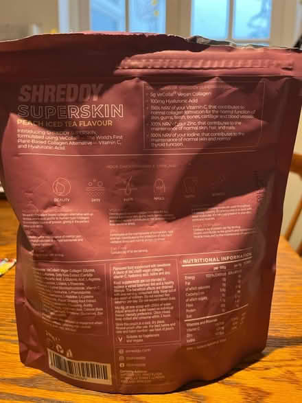 Photo of free Shreddy collagen powder (vegan) (Surbiton KT6) #2