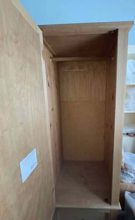 Photo of free Small Mexican pine single wardrobe (Cannongate EH8) #3