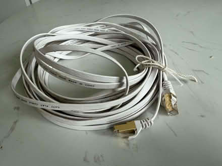 Photo of free 10m long ethernet cable (Stanstead St Margarets SG12) #1