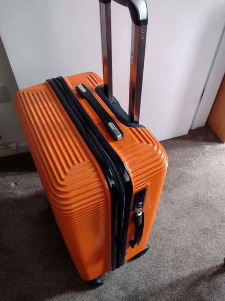 Photo of free Medium orange suitcase. (Rhiwbina CF14) #1