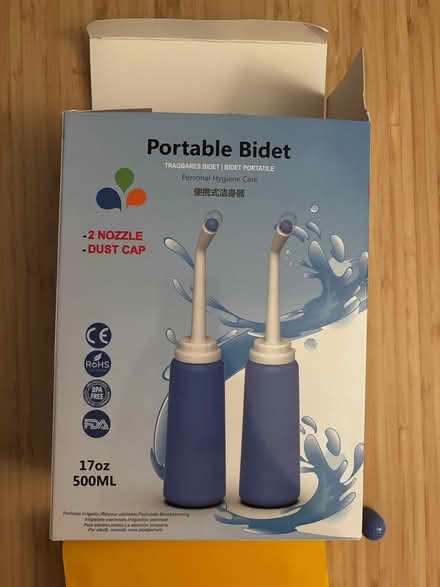 Photo of free Unopened Travel Bidet (Sealed) (RG30 2PG) #2