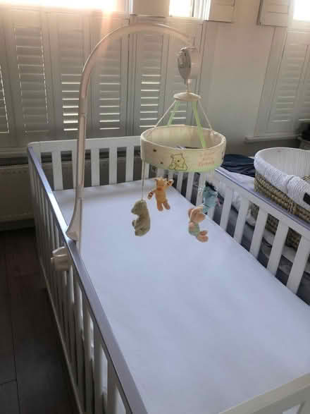 Photo of free Hardly used cot - E17 8NH (E17) #1