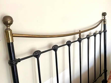 Photo of free Antique Double brass bed (Bournemouth) #1