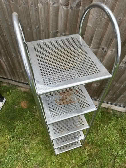 Photo of free Two metal shelving units (Hildenborough) #3