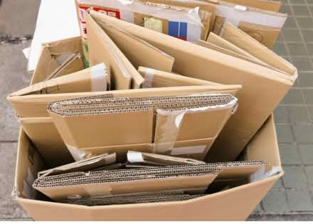 Photo of Large bits of cardboard (Brasenose OX11) #1