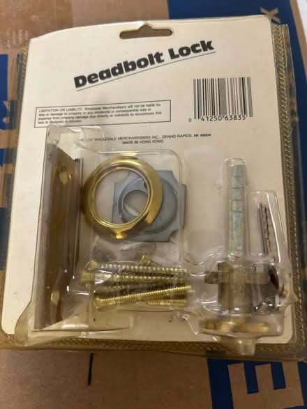 Photo of free Deadbolt lock (Canton) #1