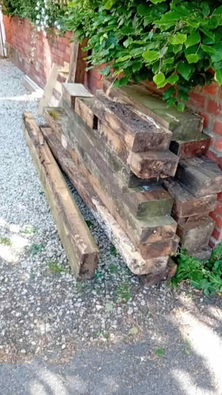 Photo of free wooden sleepers (Henley RG9) #2