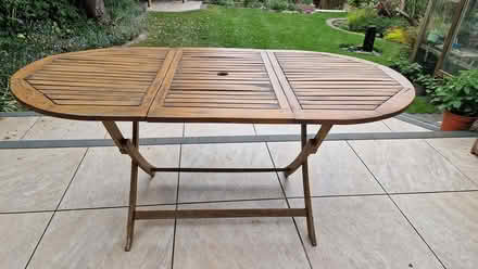 Photo of free Folding Garden Table (Roebuck area SG2) #1