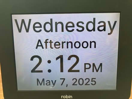 Photo of free Large font clock with day and date (Royal Wootton Bassett SN4) #1