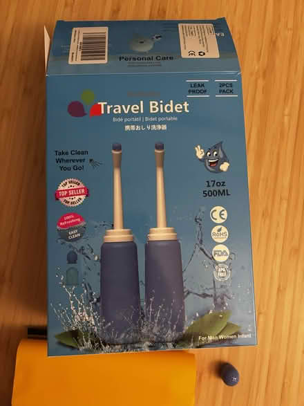 Photo of free Unopened Travel Bidet (Sealed) (RG30 2PG) #3