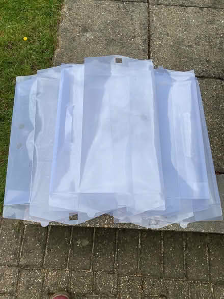 Photo of free Plastic boot/shoe cases x 4 (Riverhead) #1