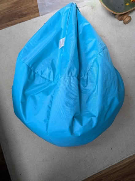 Photo of free Blue beanbag (Horsham) #1
