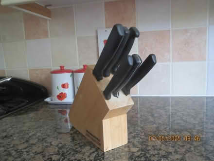 Photo of free Kitchen Devil Knife Block (Lowestoft north side) #1