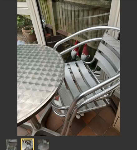 Photo of free Bistro set (TW12) #3