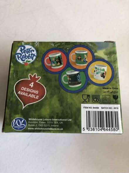 Photo of free Peter Rabbit Mug (Selsdon CR2) #2
