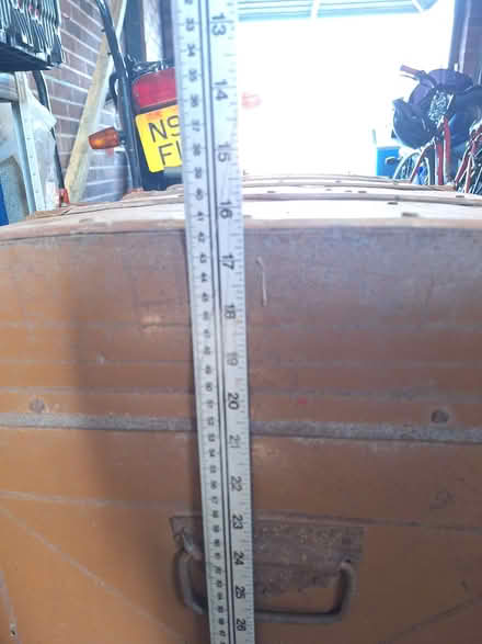 Photo of free Old metal trunk (South Green CM11) #3