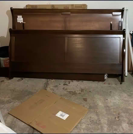 Photo of free King Sized Bed Frame (Near Kroger on 11 Mile) #1